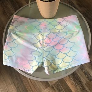 FeedMeFightMe Mermaid Shorts - Size Small